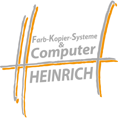 Computer Heinrich Logo PCs Kopierer